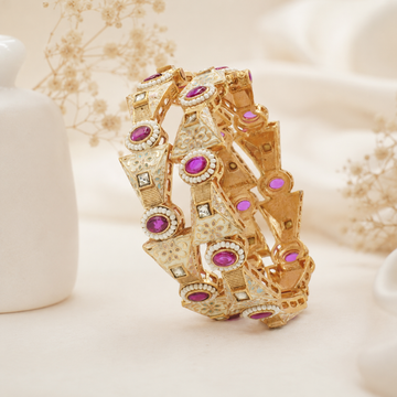 Premium Traditional Meenakari Bangles for Women – Designer Indian Wedding Party Wear Kangan